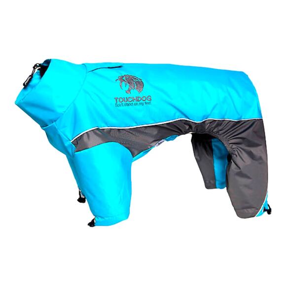 Touchdog Quantum ice Full-Bodied Reflective Dog Jacket small dog snowsuit SZ LG - Picture 3 of 8